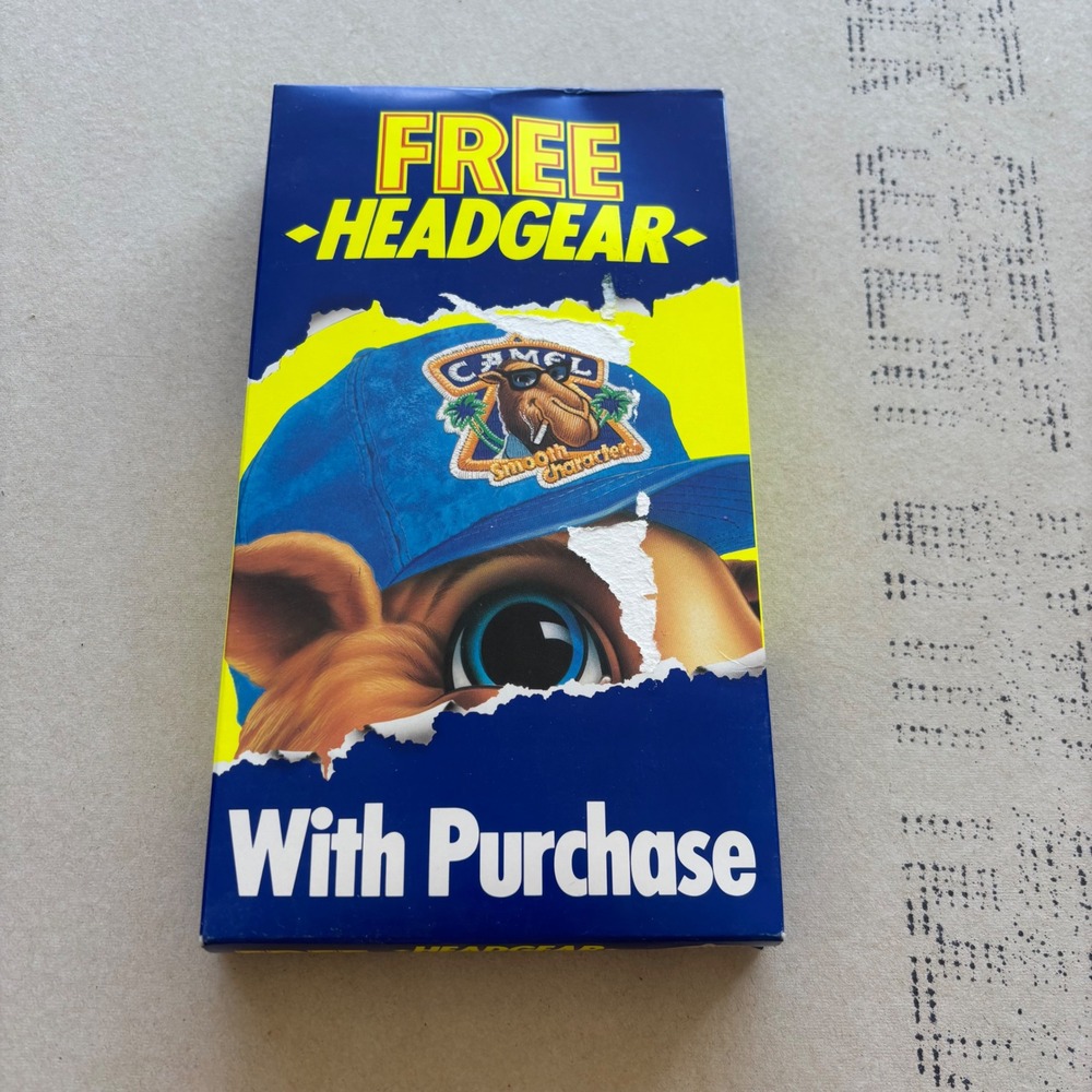 Vintage 90s‎ Camel Advertising Box Ephemera